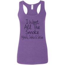 Women's All The Smoke BT Softstyle Racerback Tank