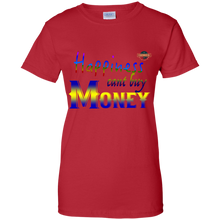 Women's Happiness Cant Buy Money W/O bg T-Shirt
