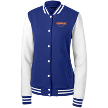 Women's IgetzitN Logo Fleece Letterman Jacket