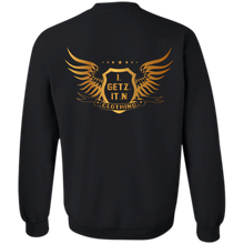 Men's Igetzitn Clothing Logo BW Pullover Sweatshirt