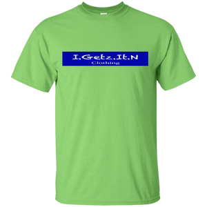 Boy's and Girl's Igetzitn Blue Banner T-Shirt