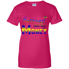 Women's Happiness Cant Buy Money W/O bg T-Shirt