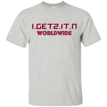 Boy's And Girl's Igetzitn Worldwide Red T-Shirt
