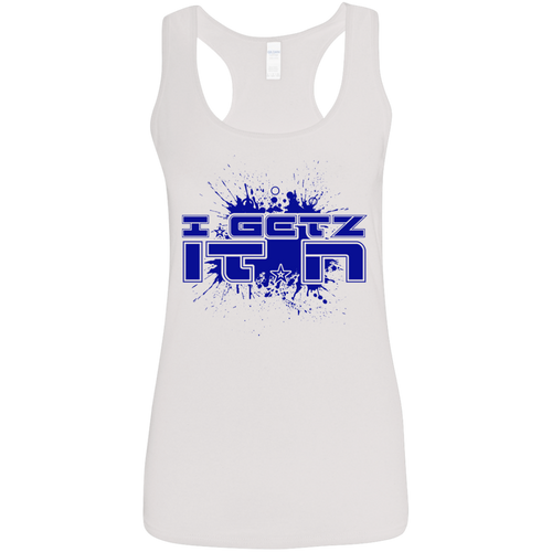 Women's Igetzitn paint logo BT Tank Top