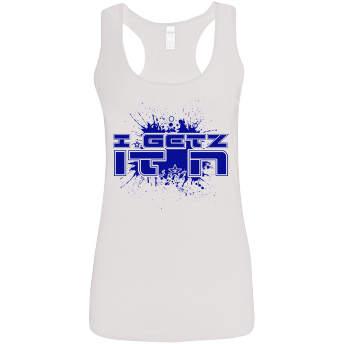 Women's Igetzitn paint logo BT Tank Top