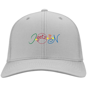 IgetzitN Colorful Logo Twill Cap