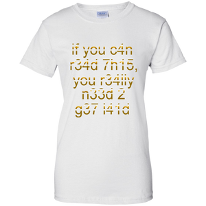 Women's If You Can Read This T-Shirt