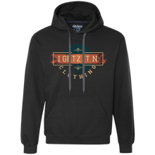 Igetzitn Clothing Logo BW Pullover Fleece Sweatshirt