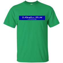 Boy's and Girl's Igetzitn Blue Banner T-Shirt
