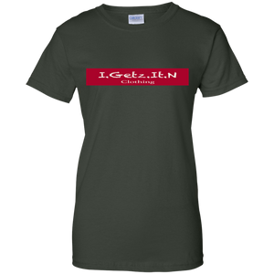Women's Igetzitn Red Banner T-Shirt