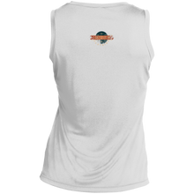Women's Igetzitn paint logo RT Sleeveless V-Neck