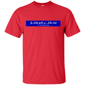 Men's Igetzitn Blue Banner T-Shirt