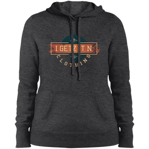 Women's Igetzitn Clothing Logo BW Pullover Hooded Sweatshirt