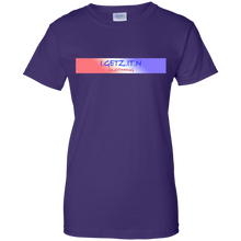 Women's Red White Blue Banner T-Shirt