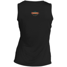 Women's Igetzitn paint logo BT Sleeveless V-Neck