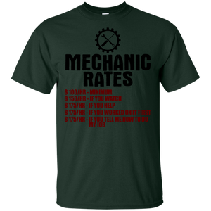Men's Mechanic Rates T-Shirt