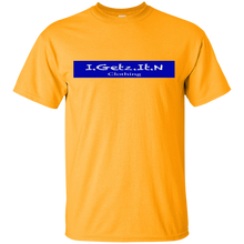 Boy's and Girl's Igetzitn Blue Banner T-Shirt