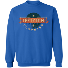 Men's Igetzitn Clothing Logo BW Pullover Sweatshirt