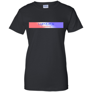 Women's Red White Blue Banner T-Shirt