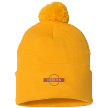IgetzitN Clothing Logo Pom Pom Knit Cap