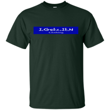 Men's Igetzitn Blue Banner T-Shirt
