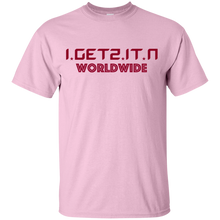 Boy's And Girl's Igetzitn Worldwide Red T-Shirt