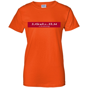 Women's Igetzitn Red Banner T-Shirt