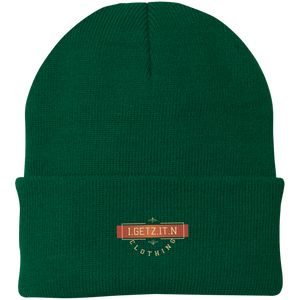 IgetzitN Clothing Logo Knit Cap