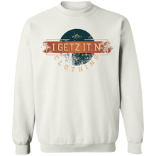 Men's Igetzitn Clothing Logo BW Pullover Sweatshirt