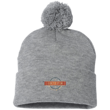 IgetzitN Clothing Logo Pom Pom Knit Cap