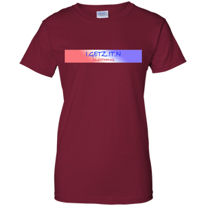 Women's Red White Blue Banner T-Shirt
