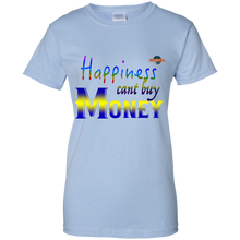 Women's Happiness Cant Buy Money W/O bg T-Shirt