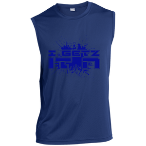 Men's Igetzitn paint logo BT Sleeveless T-Shirt