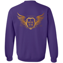 Men's Igetzitn Clothing Logo BW Pullover Sweatshirt